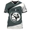 3D Printed Boxing Combat Sports T Shirt for Men Customized Pattern Tee Shirts Summer Street Loose Short Sleeve O-Neck T-shirts