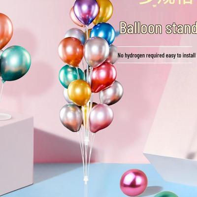 Balloon Table & Floor Column Stand for Weddings & Events - Decoration Piece for Displays, Aisle Markers & Scene Arrangements