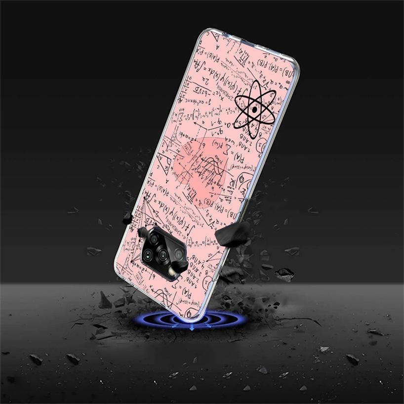 Physics Chemical Mathematics Cover Phone Case For Xiaomi Poco F7 Ultra X7 X6 X5 Pro M7 Redmi 15C 15 13C 13 12C 12 10C 10 9A 9C 9