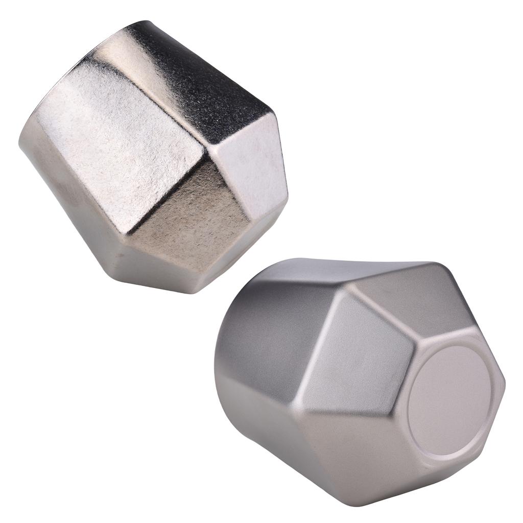 Outdoor Camping 240ml Double Wall Ti Cup Insulated Ti Mug with Ti Ice Cubes