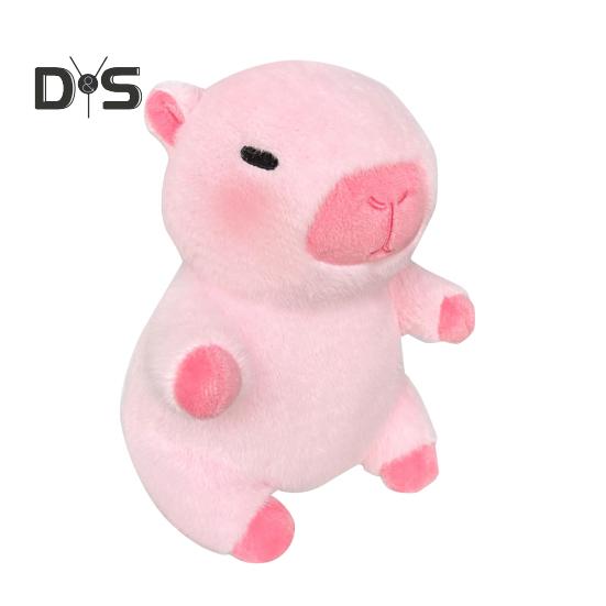 1 Set Plush Capybara Toy with Clothes Accessories Kids DIY Dress-Up Capybara Plushie Toddlers Boys Girls Stuffed Animal Doll Toy Decoration