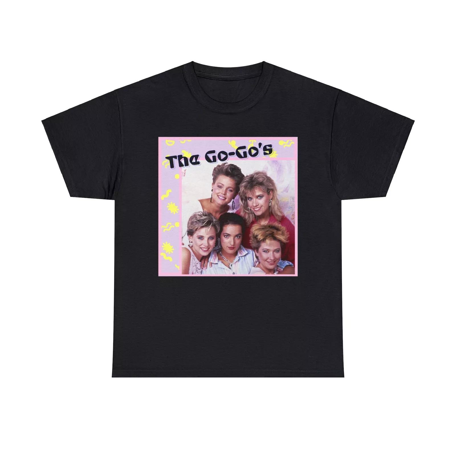 

The Go-Go s Unisex Heavy Cotton Tee, Music Fan Gift, Belinda Carlisle M