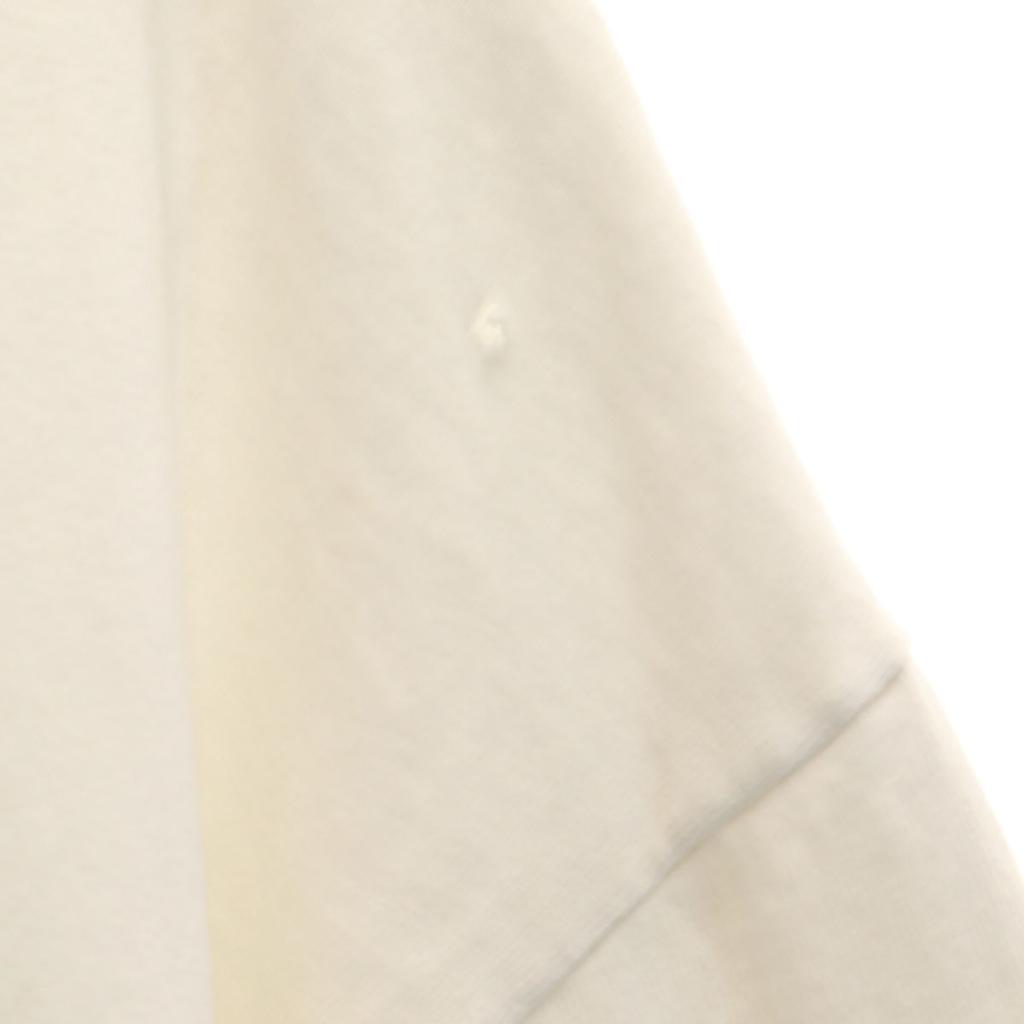 COTTON DELUXE 90s Made In USA Old Lizard Print Short Sleeve Henry Neck T-shirt Men's Used