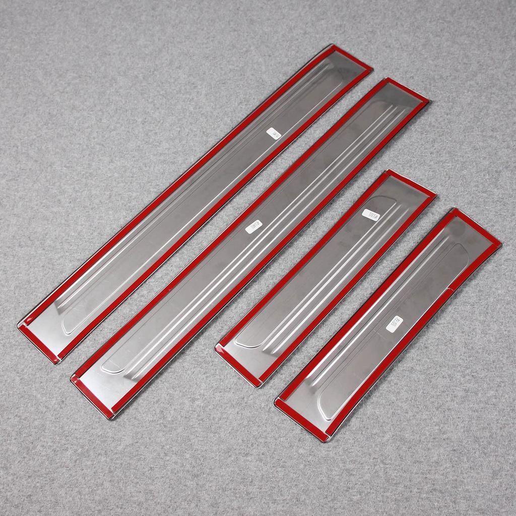 RUIQ Mitsubishi New Outlander PHEV GN Series Exclusive Interior and Exterior Stainless Steel Step Garnish Side Step Garnish Full Cover Trim Mitsubishi