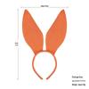 Easter Black Rabbit Ears Cute Bunny Girl Headband Party Props