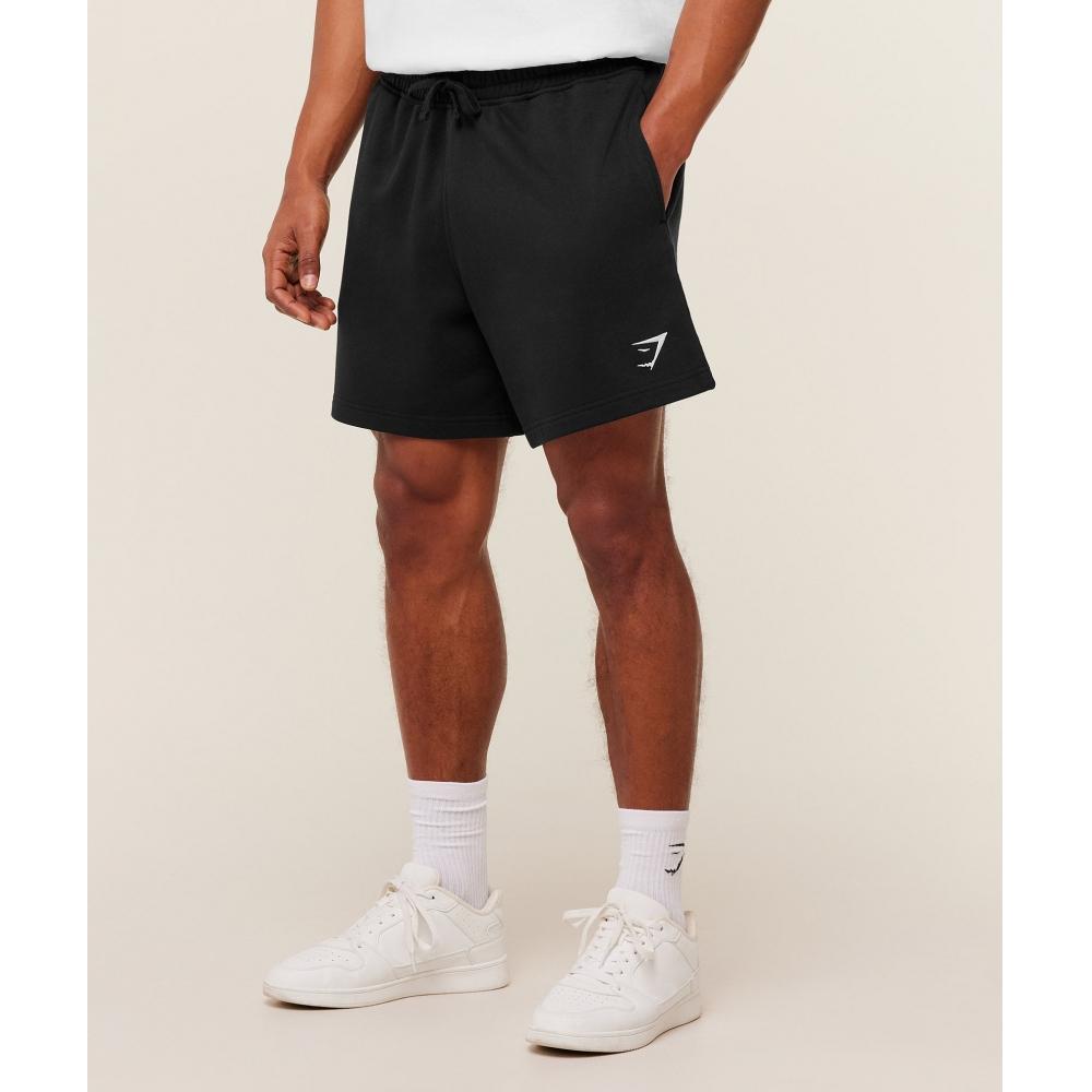 Gymshark Spodenki Crest Gs Czarne A4c6x Bb2j