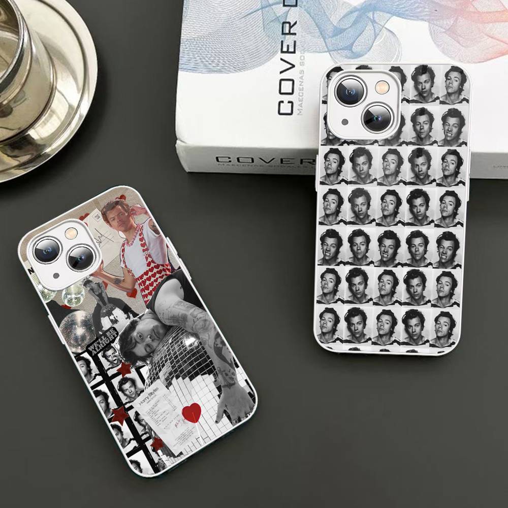 Hot H-Harrys Music Styles Tempered Glass For Iphone 14 13 12 11 Pro Mini XS MAX 14Plus X XS XR Cover