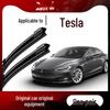 Compatible Tesla Original Wiper Blades for Model 3, Model Y, Model S, and Model X - Silent Rubber Strips