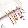 New Multicolor Crystal Fashion Hairpins Women Girls Hair Clips Bobby Pin Accessories Hairgrip Hairclip Headwear Barrette