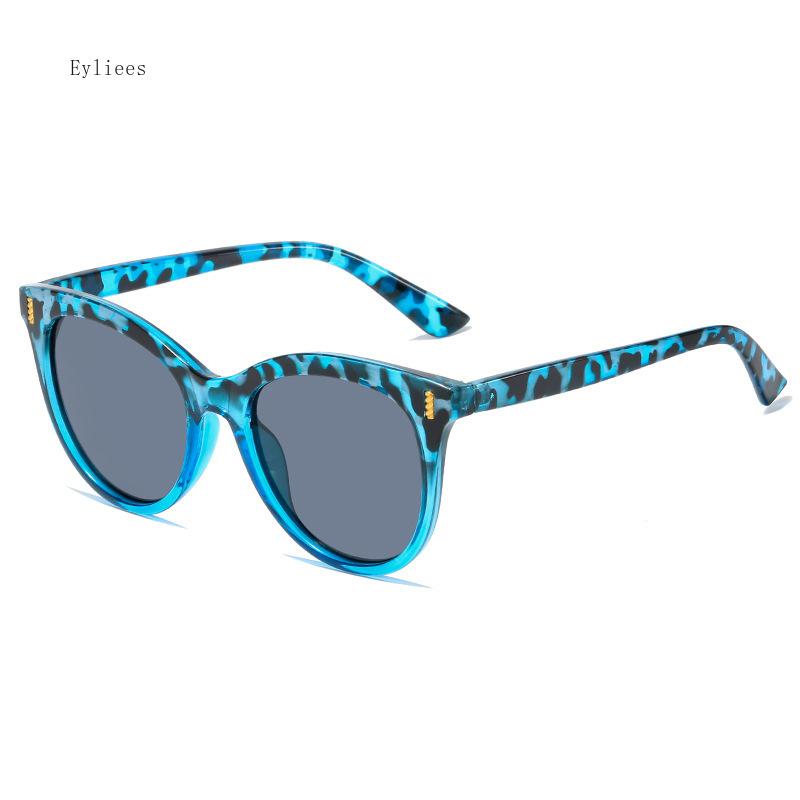 Fashion Oversized Cat Eye Female Sunglasses Retro Leopard Shades UV 400 Protection Male Trending Oval Sun Spectacles Gafas De Sol Mujer