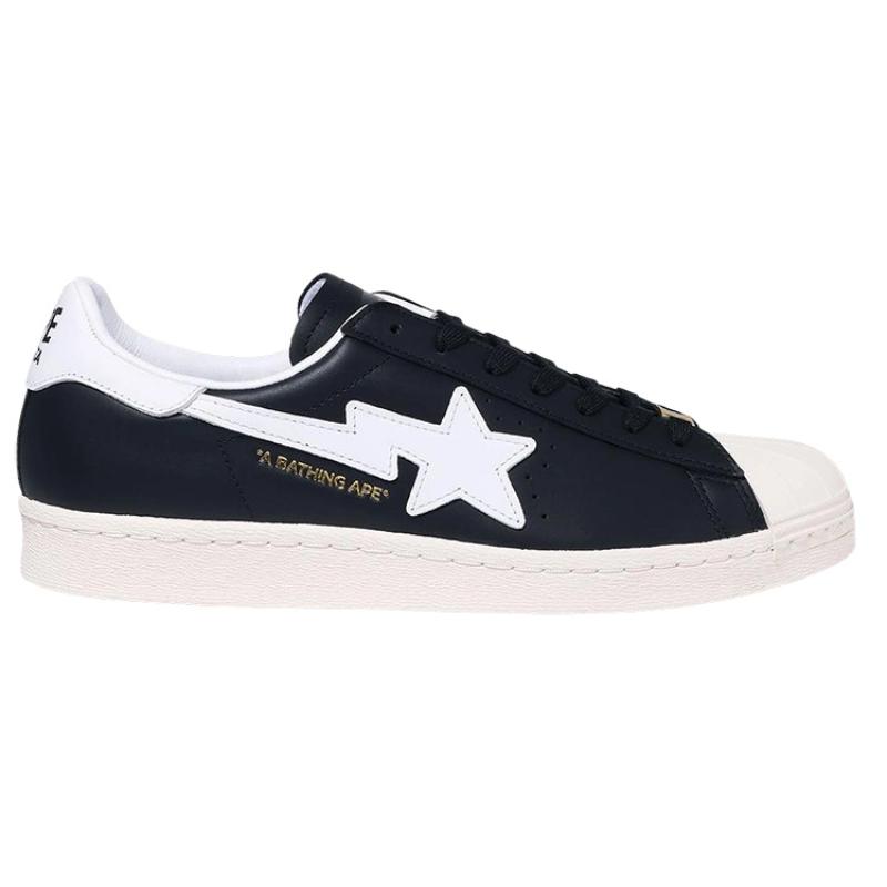 adidas Bape X Adidas Superstar 'Black' Sneaker IF2385