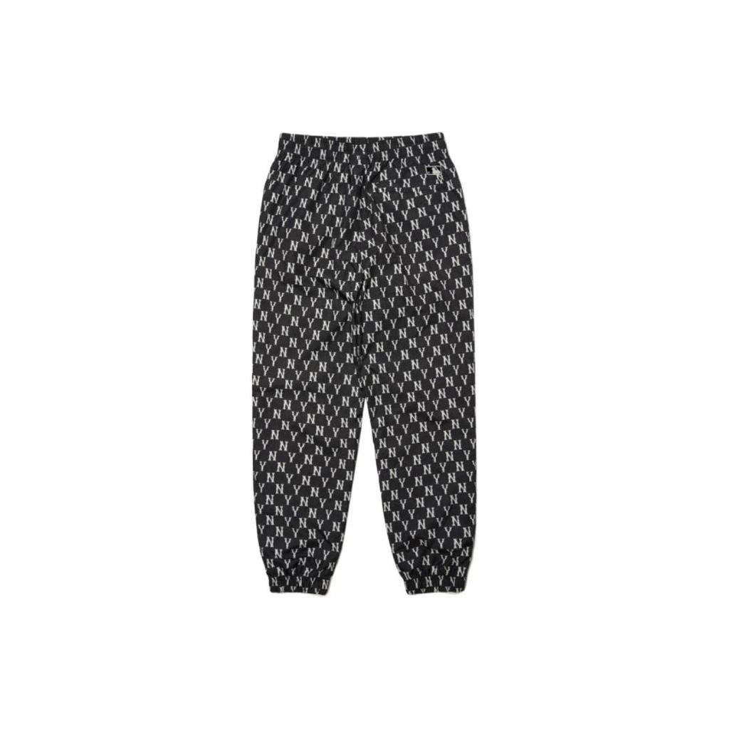 New MLB Casual Pants Unisex Black 3AWPM0121-50BKS