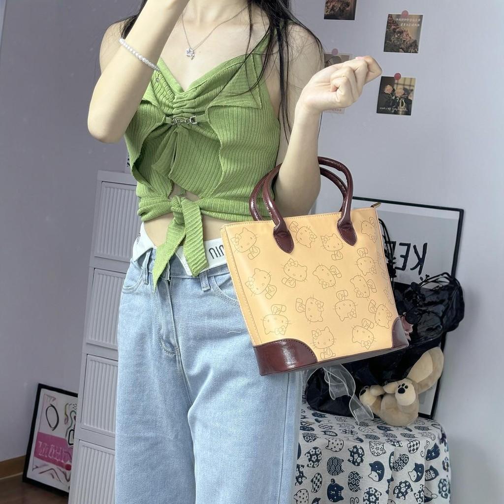 Ielgy All-Match High-Value French Cute Handbag Niche All-Match Commuter Shoulder