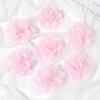 5/10Pcs 5.5cm Vintage Fabric Camellia Rose Chiffon Artificial Flowers for Women Wedding Party  Dress Decoration Craft Jewelry