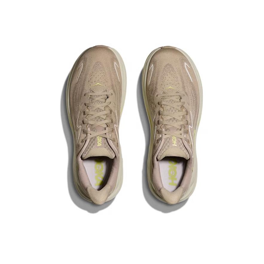 HOKA One One Clifton 10 Comfortable Versatile Durable Breathable Supportive Lightweight Reflective Running Shoes Men Sneakers Brown 1162032-RNN