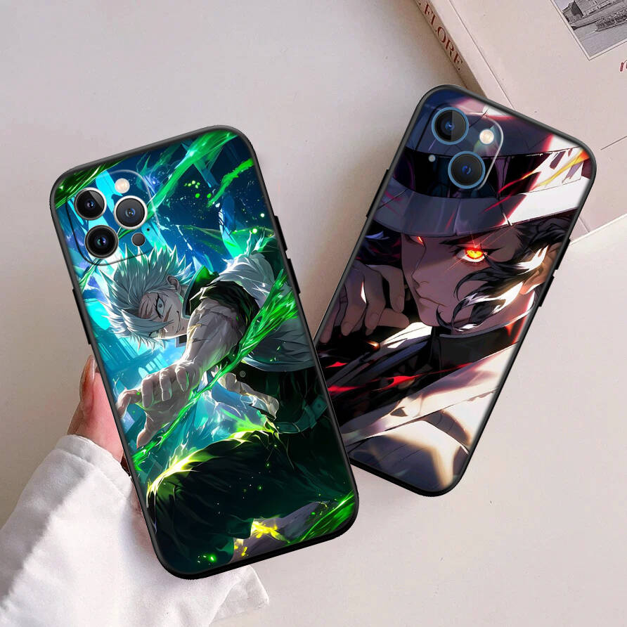 Demon Slayer Phone Case for Xiaomi Poco C40 C51 C50 C55 C65 C71 C75 C85 F8 F7 F6 F5 F3 F2 X7 X6 X4 X3 M7 M6 M5 M4 M3 M2 Pro