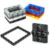 MOC Technical Liftarm Beams Bricks DIY Assembles Particles 32348 Modified Bent Brick Educational 39793 39790 Construction Toys