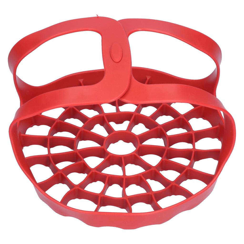 Silicone Steamer Multifunctional Portable Drain Basket Pressure Cooker Bakeware Sling