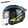 Cool Ride Bao Lightweight Bluetooth Motorcycle Helmet with Double Visor, 3C Certification, Long Battery Life, and Excellent Sound Quality