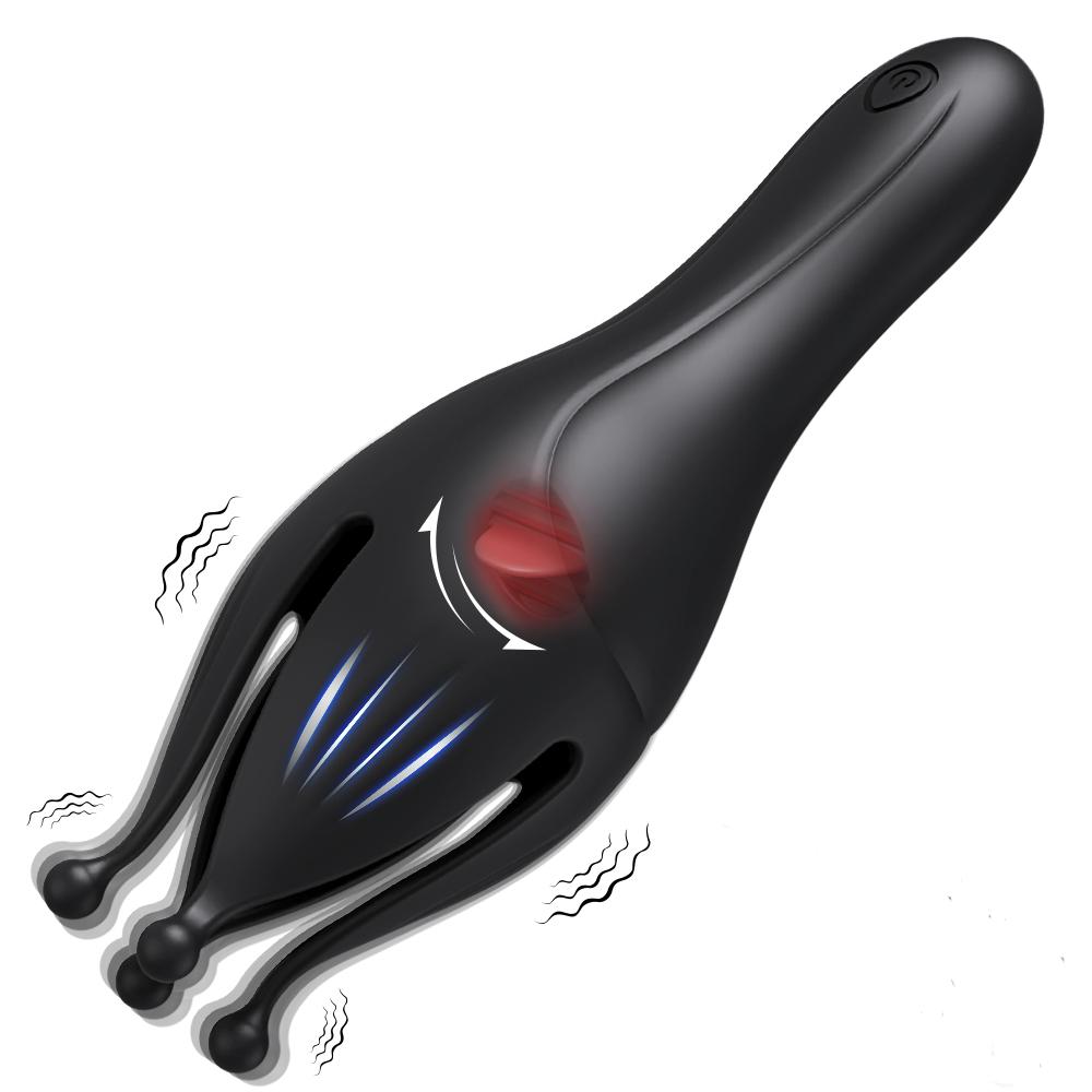 Sex Toys Penis Glans Trainer Massager Male Masturbator Vibrating Tongue Licking Glans Vibrator Penis Endurance Trainning for Men