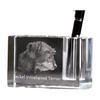 Dachshund I – Pen stand, crystal organiser with dog photo | Art-Dog