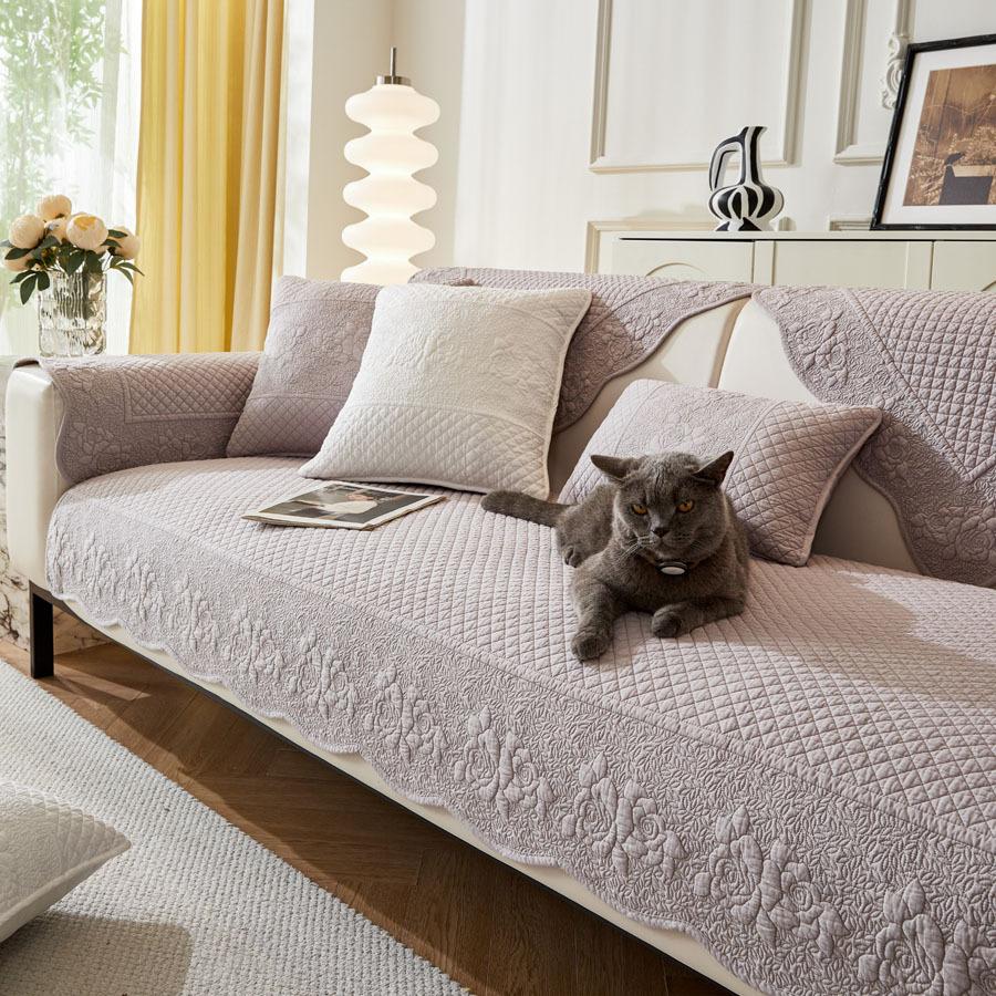 Sofa Cushion Autumn and Winter Non-slip Seat Cushion New Four-season Universal Sofa Cover Cover Cloth Towel