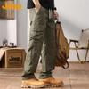 Jeep Men's Autumn/Winter Casual Straight Leg Cotton Cargo Pants