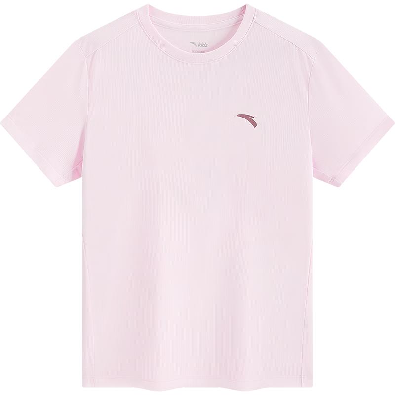 Anta Kids' 2026 Summer Running Knit Short Sleeve T-Shirt