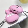 For Airpods 4 Case 2024,Cute 3D Japan Pink Rabbit Silicone Earphone Cover For Airpod 4 Case/Airpods Case For Girls Women