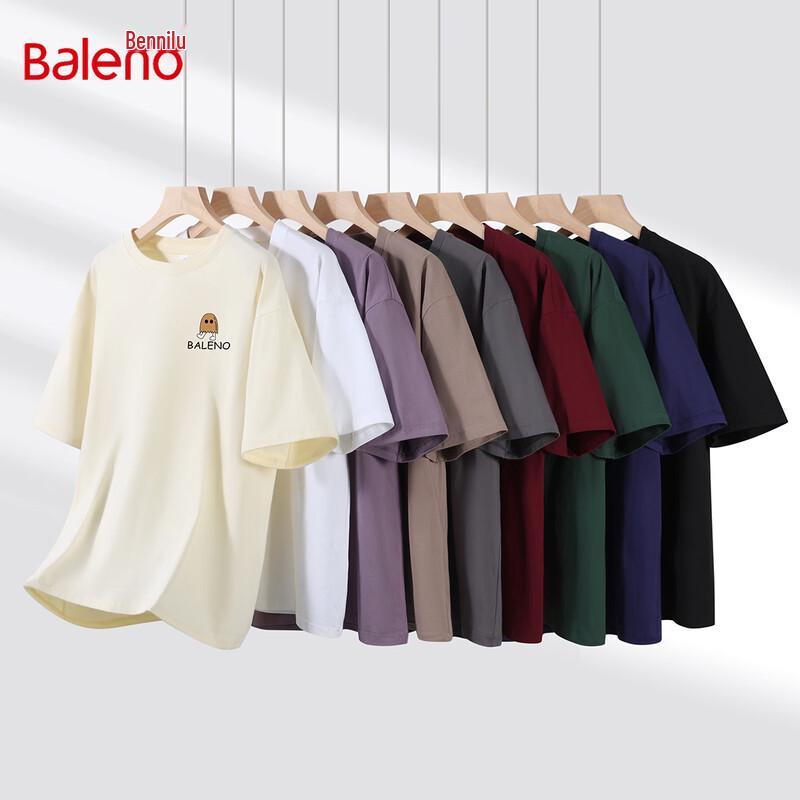 Baleno S&K Series Men's Cartoon Print Cotton Short Sleeve T-Shirt