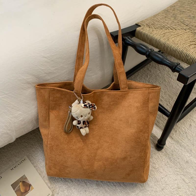 Premium commuter bag women's new trendy retro versatile shoulder bag large capacity tote bag messenger bag