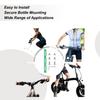 Bike Bottle Holder Adapter Cycling Flask Mount Bracket Adjustable Flask Cage Bracket For Motorcycle Road Cycling Urban Riding