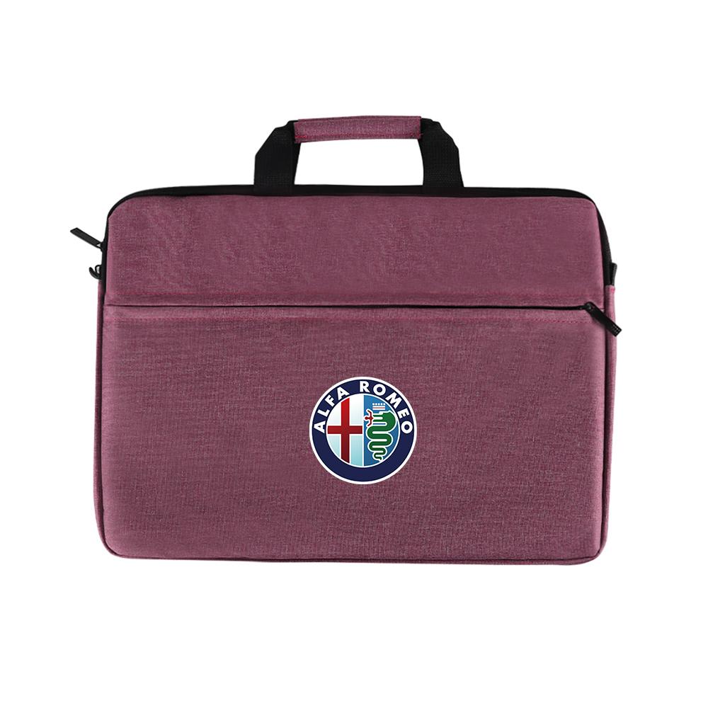YYCE3 16 Inch Laptop Tas Sleeve Hoes Schouder Handtas Notebook Pouch Aktetassen Voor Alfa Romeo Giulia Sportiva MiTo Giulietta 156 159