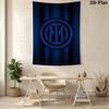 Inter Milan Emblem Wallpaper Bedding 1 Duvet Cover 2 Pillowcase Without Core Duvet Cover And Pillowcase Soft And Comfortable Bedding Set