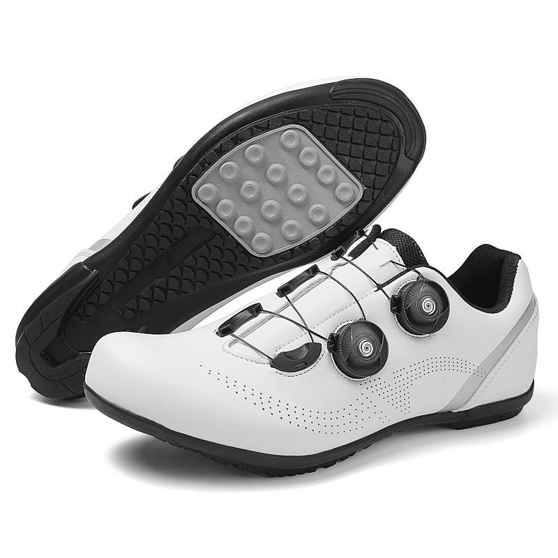 

New road bike riding shoes men s mountain bike bike bike shoe lock competition road bike lock shoe set 47