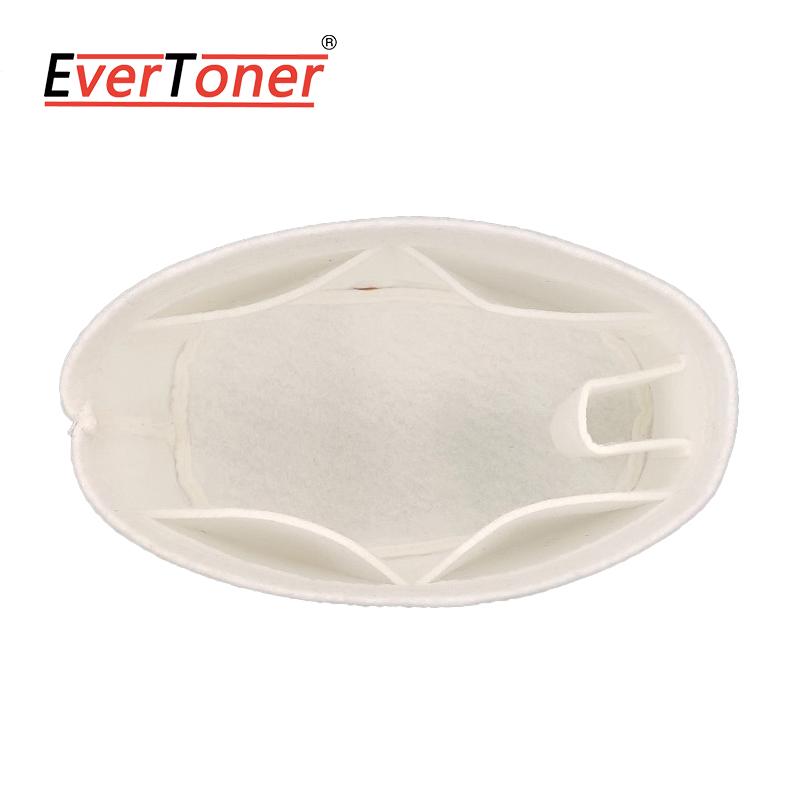 EverToner Soft Felt Liner Insert for Cha-el 22p Bucket Bag Structures the Bag Organizes Belongings Protection