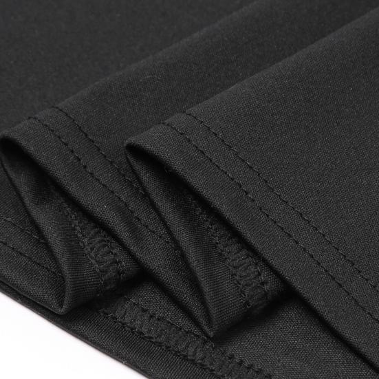 Long Sleeve Women Dress Round Neck Elegant Zipper Design Charming Polka Dot Mesh Party Dress for Party