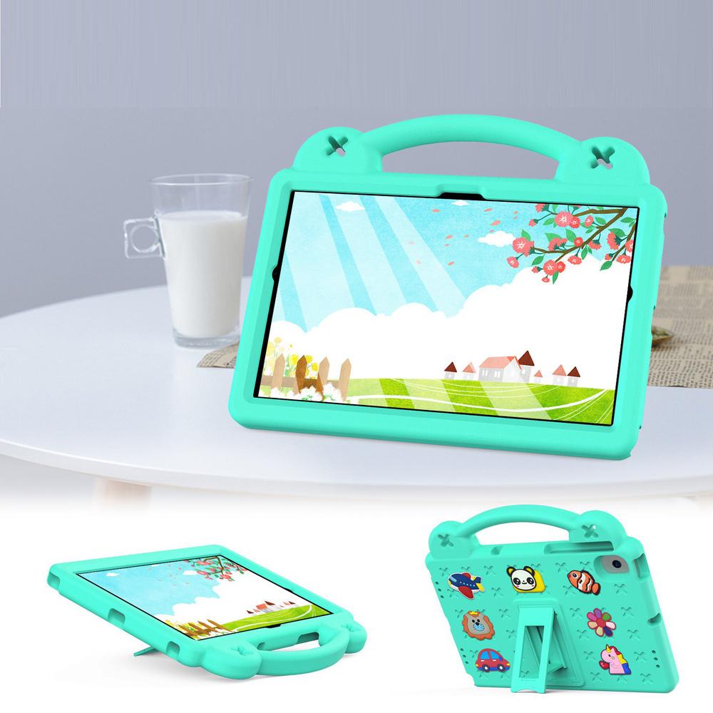 Case for Lenovo M10 X306 2 Gen / M10 Plus TB-X606 10.3 / Samsung Tab A 10.1 T510/515 / K10 X6C6, Cute Patterns, with Stand, Green