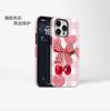 [Magsafe Magnetic Suction] Plaid Cherry Bow Film Case iP17PM Mobile Phone Case Apple 13 Protective Case