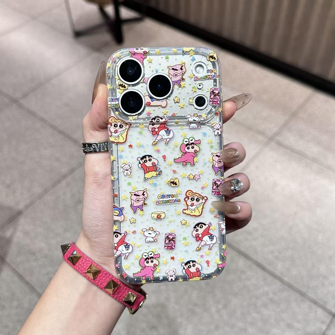 

Shin-chan Dinosaur Pajamas Phone Case for Apple 12-17 Series Apple XS Max