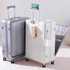 JOURHEY SHI Multifunctional Front-Opening Luggage with USB & Cup Holder