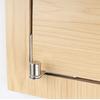 1pair 3mm Thick Door Hinge Drawing Process Upper and Lower Shaft Rotary Axis Hinges  Revolving Door