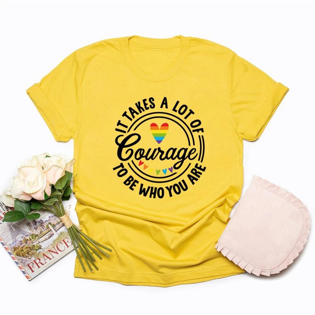 Gay Pride T-Shirts Equal Rights Tshirt LGBT Shirt Human Rights Tee Unisex T-shirts Short Sleeve LGBTQ Tops Gay Pride T-Shirt