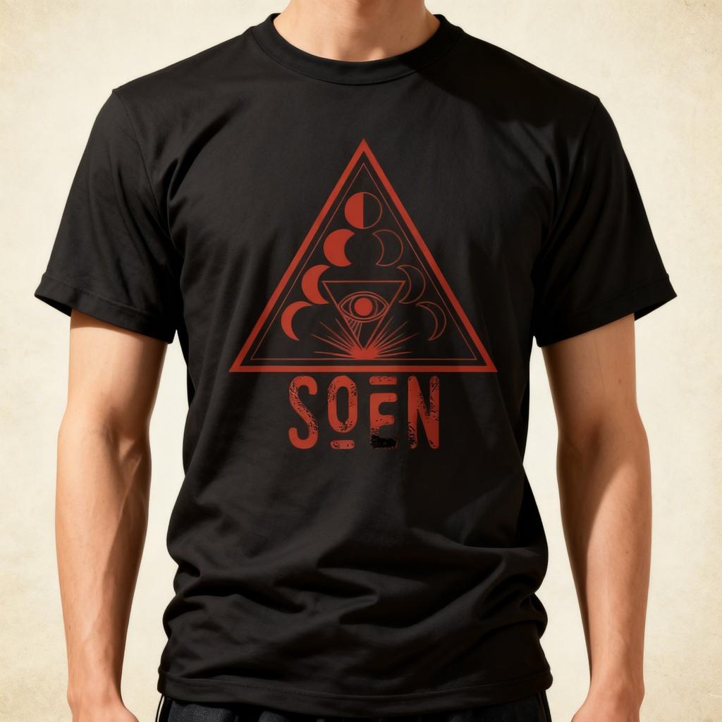 NEW! Soen Lotus Sweden Progressive Music Graphic Retro Art Logo S-5XL Unisex T-Shirt