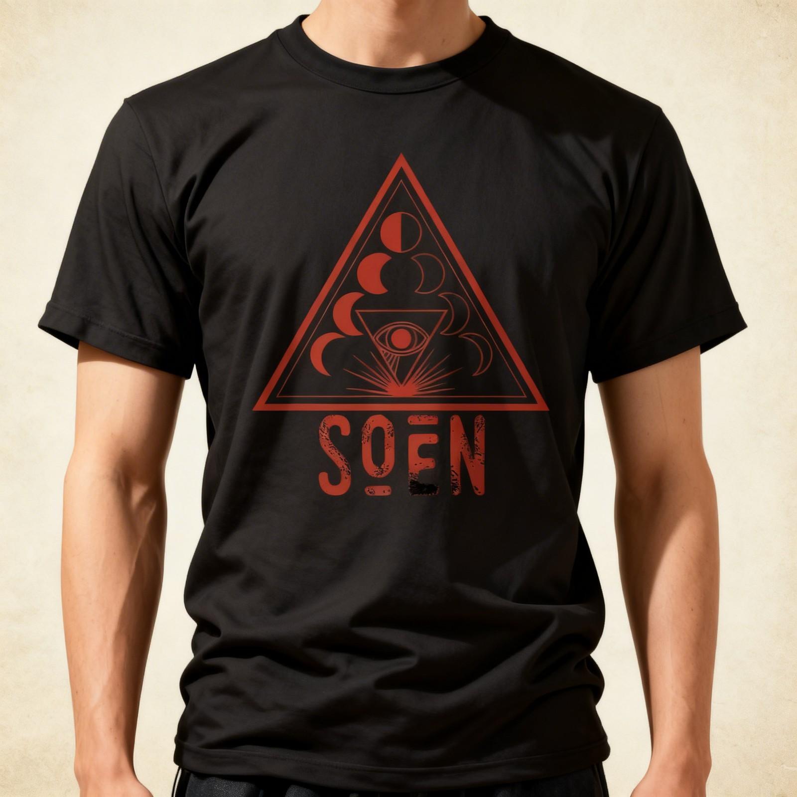 NEW! Soen Lotus Sweden Progressive Music Graphic Retro Art Logo S-5XL Unisex T-Shirt XXXXL