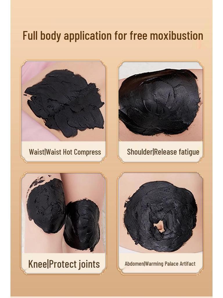 Herbal Moxibustion Mud Mask Cream for Shoulders, Back, and Waist