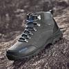 Large size new outdoor hiking shoes wear-resistant and non-slip travel leisure high-top sports shoes velvet warm cotton shoes