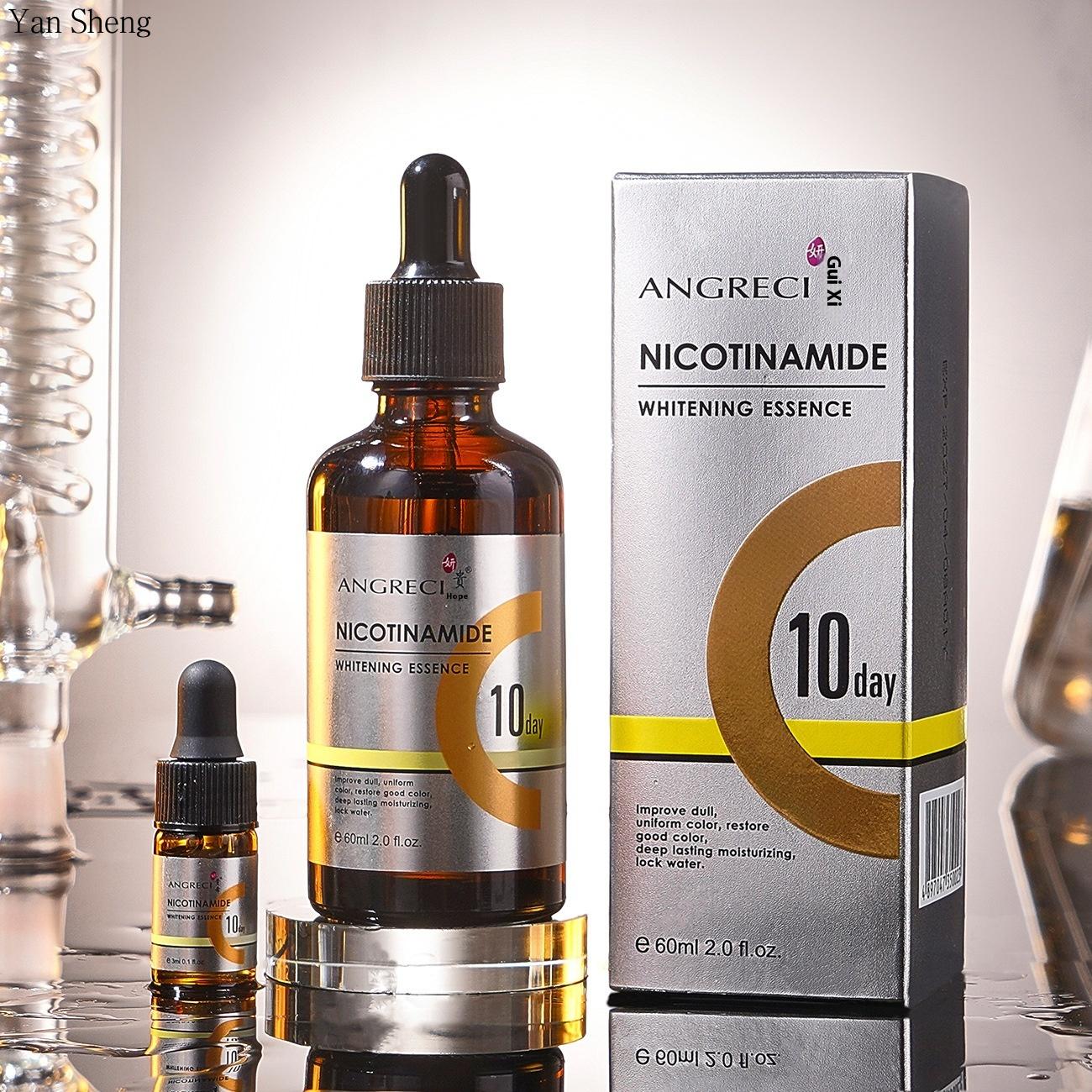 

Эссенция с гиалуроновой кислотой Эссенция с никотинамидом Компактное восстановление Против морщин Nicotinamide