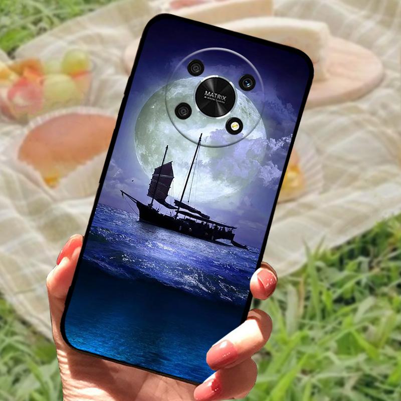 Luxury Fashion Case For Honor Magic4 Lite 5G New TPU Soft Silicone Cover Funda For Huawei Honor Magic 4 Lite Phone Bumper Shell