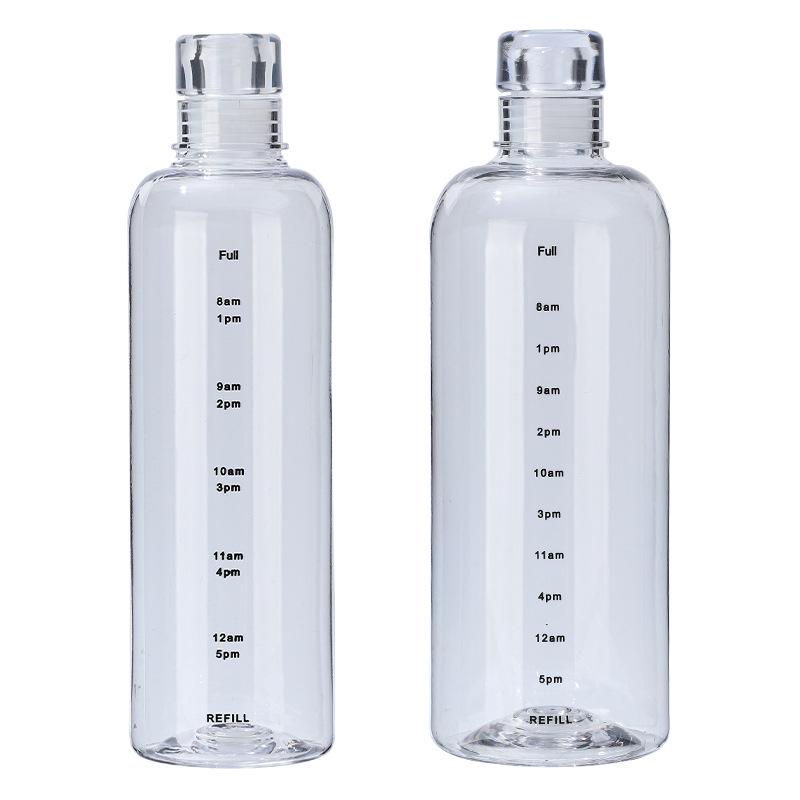 Tragbare Outdoor-Sport-Wasserflasche - Stilvoll, hochwertig, Sommer-Skalendesign